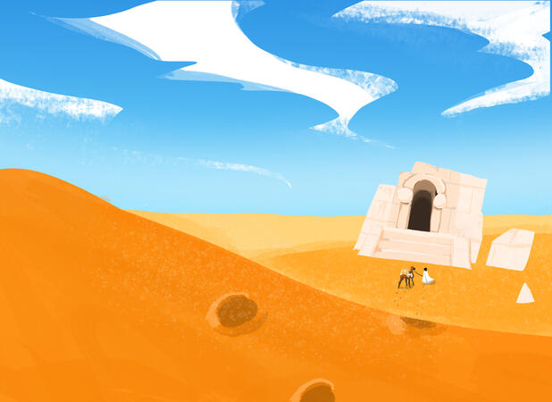 Midday Desert