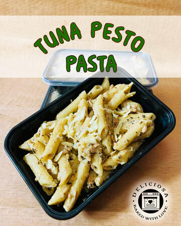 Deliciosa product poster for Tuna Pesto Pasta